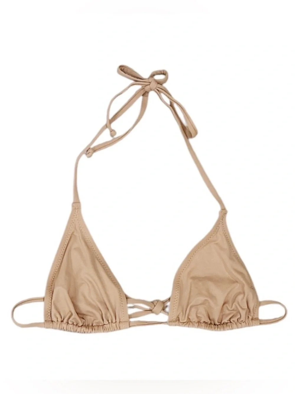 RARE SKIMS Swim Triangle Top in Nude